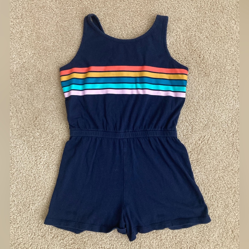 Old Navy Jersey Knit Rainbow Romper